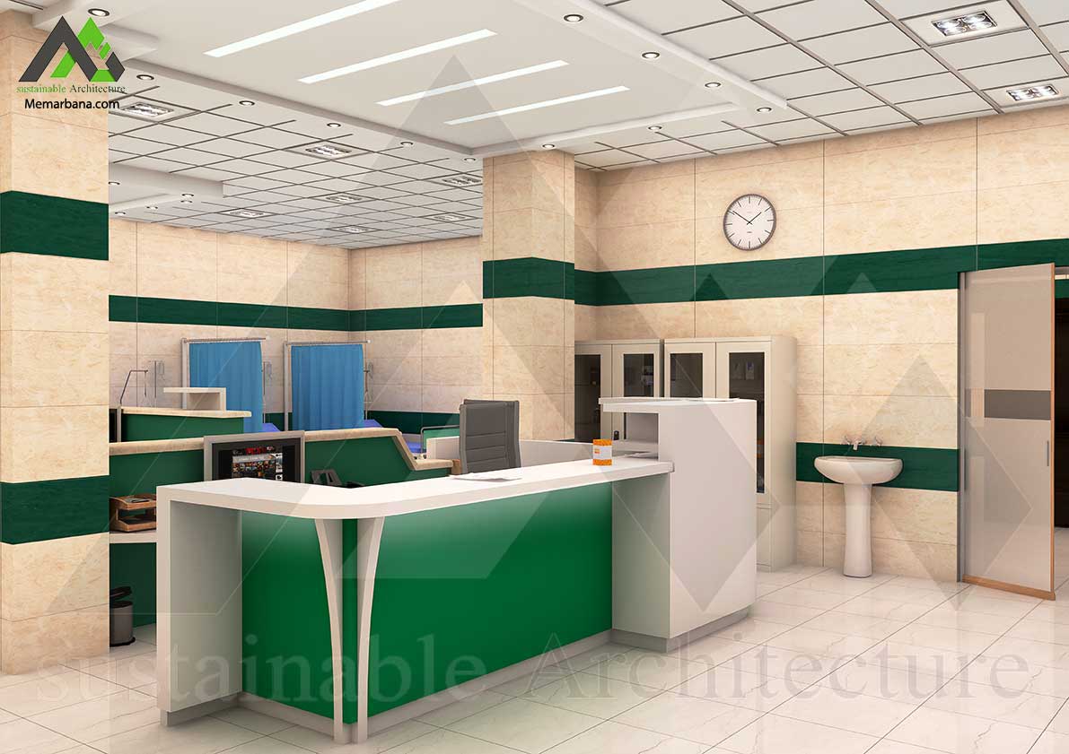 طراحی استیشن بلوک زایمانی بیمارستان مطهری