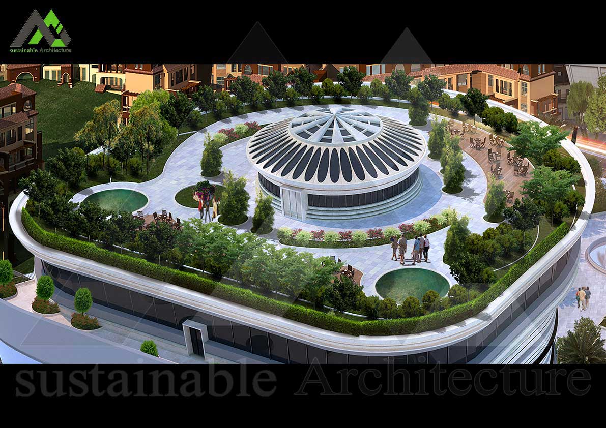 طراحی مرکز فرهنگی تجاری باغ ملی