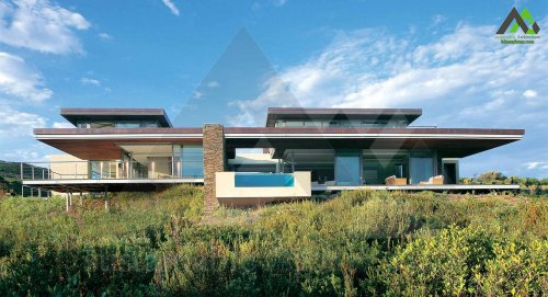 طراحی خانه ویلایی دوبلکس مدرن